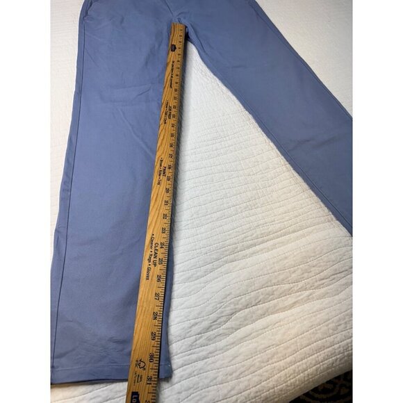 Mens Bonobos Size 31x32 Light Blue Chino Slim Straight Leg Pants Preppy - Picture 6 of 7